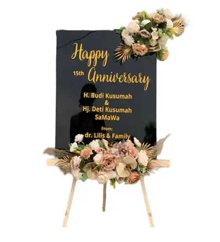 Papan Bunga Akrilik Payuran